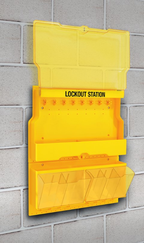 MASTER LOCK - DELUXE LOCKOUT DEVICE STATION ( UNFILLED) 